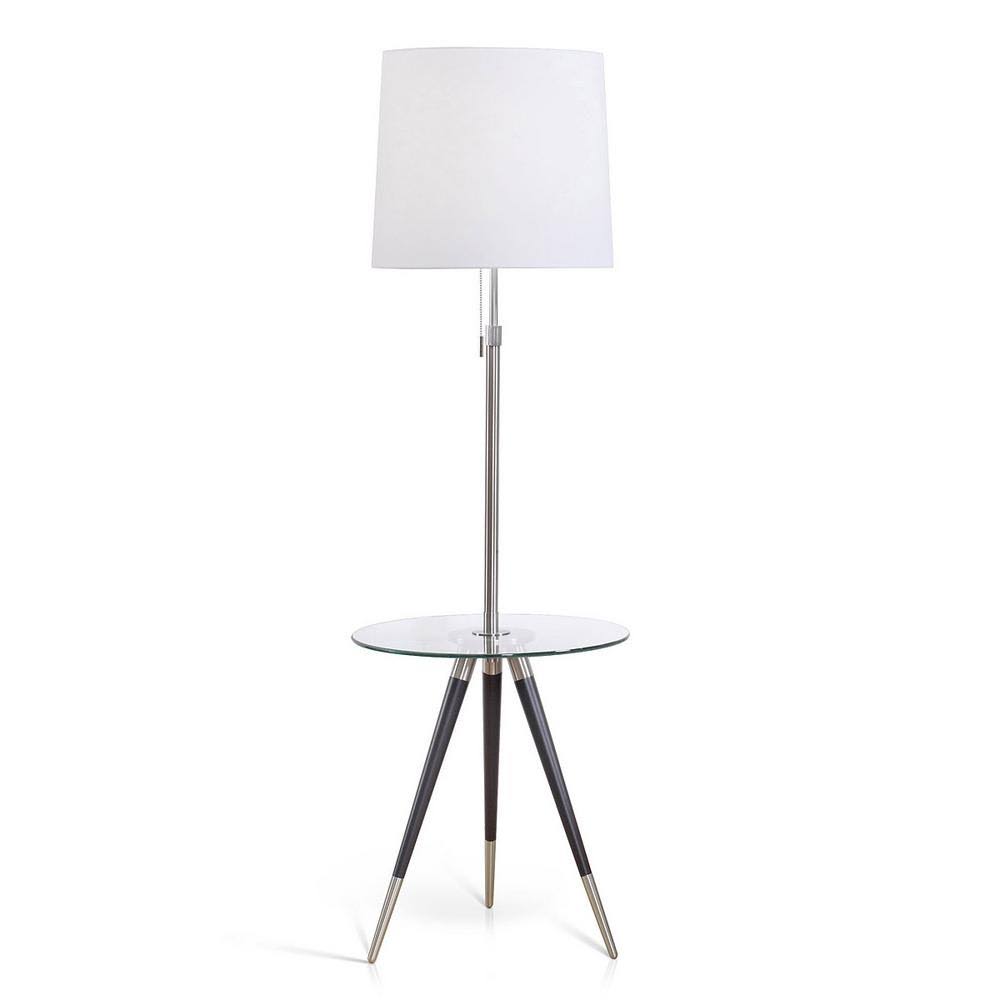 HomeTREND Premiere 68 Tripod Floor LAMP Brushed GYXDCM
