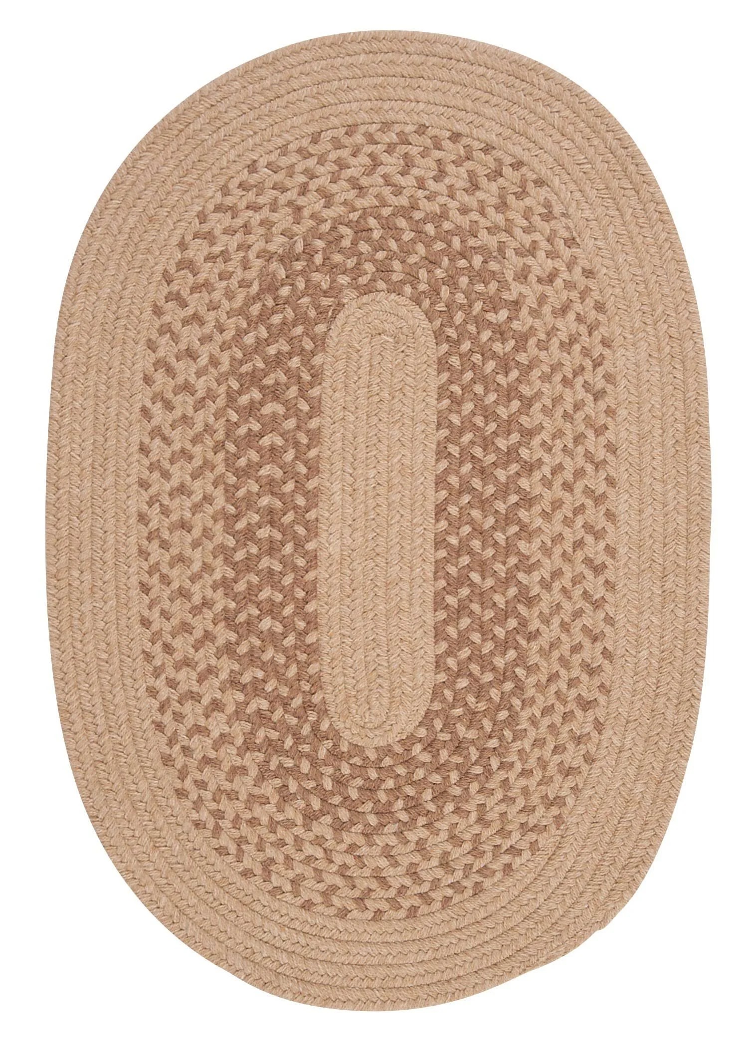 Colonial Mills Jackson JK90 Oatmeal 5' Round Area Rug U7HAFD