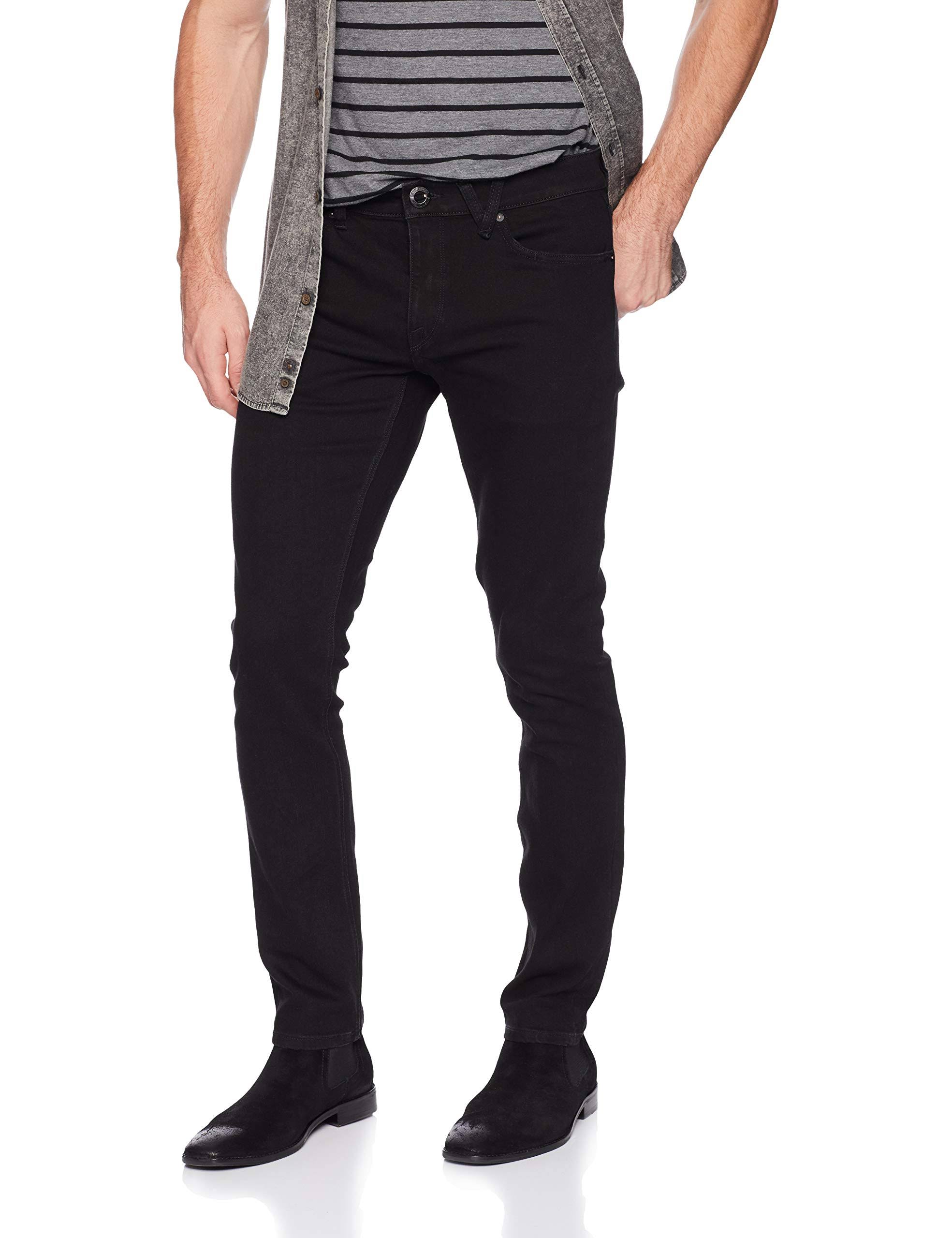Volcom Vorta Denim (Blackout) Men's Jeans PL5N6B
