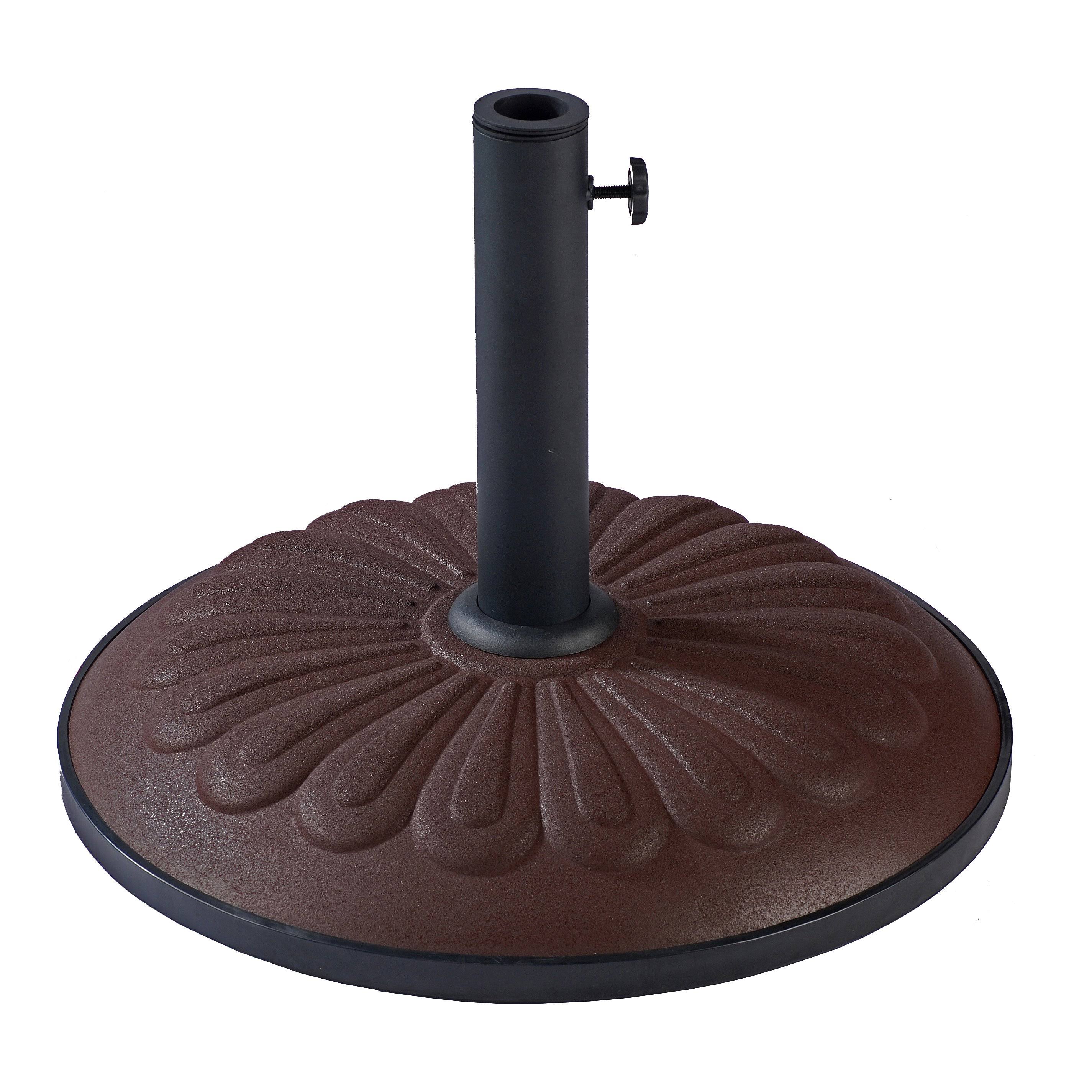 International Caravan Sunflower Resin Patio Umbrella Base-RESFYK