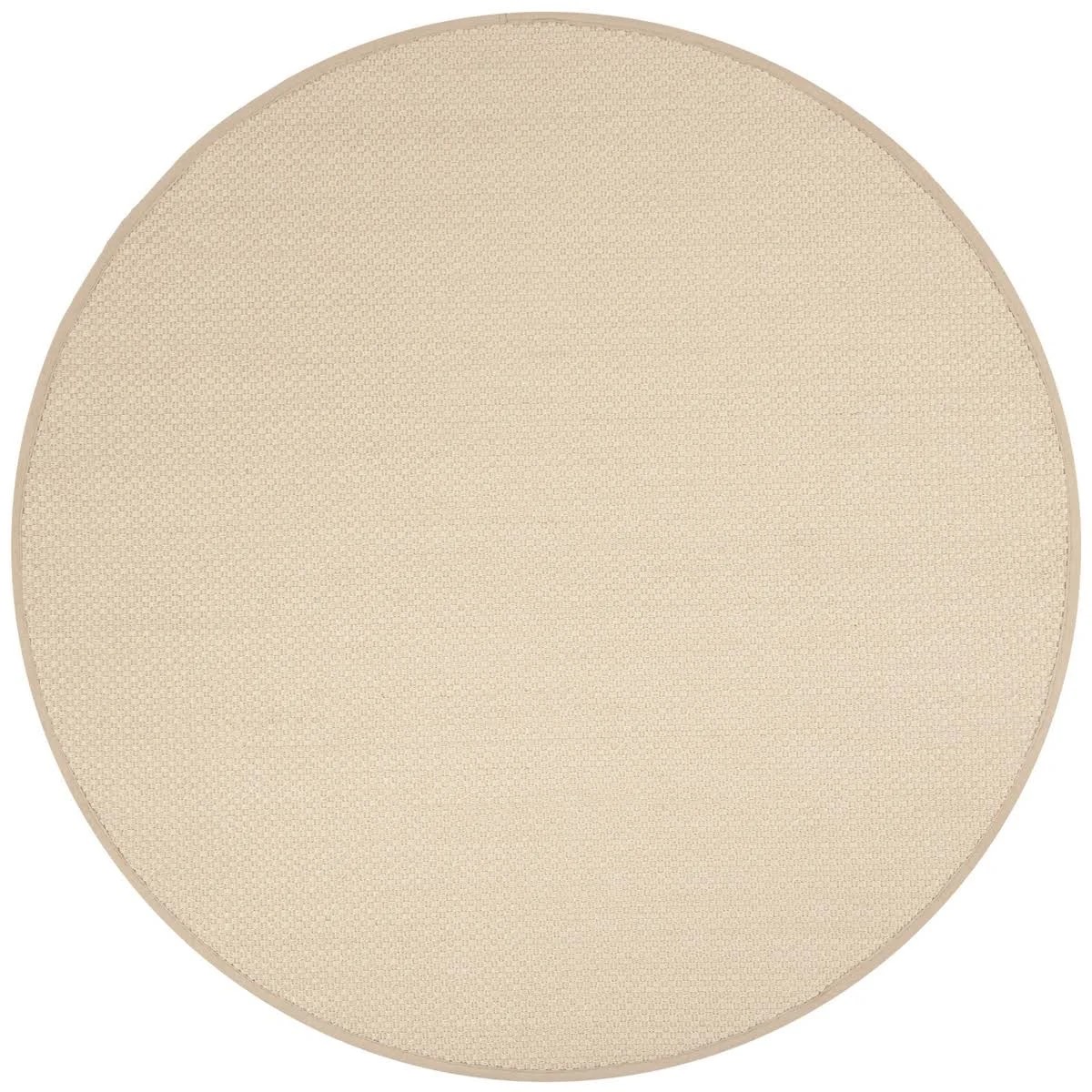 Safavieh Natural Fiber NF150A Ivory/Light Beige 6' x 6' Round Area TULUUW