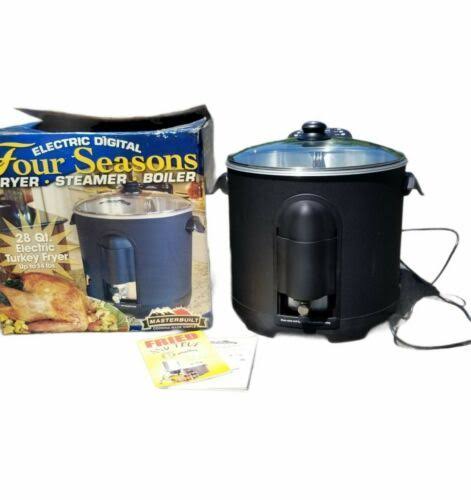 Masterbuilt Turk N Surf Electric 28 qt Turkey Fryer Boiler Steamer Cooker Kettle 20010406 71.02