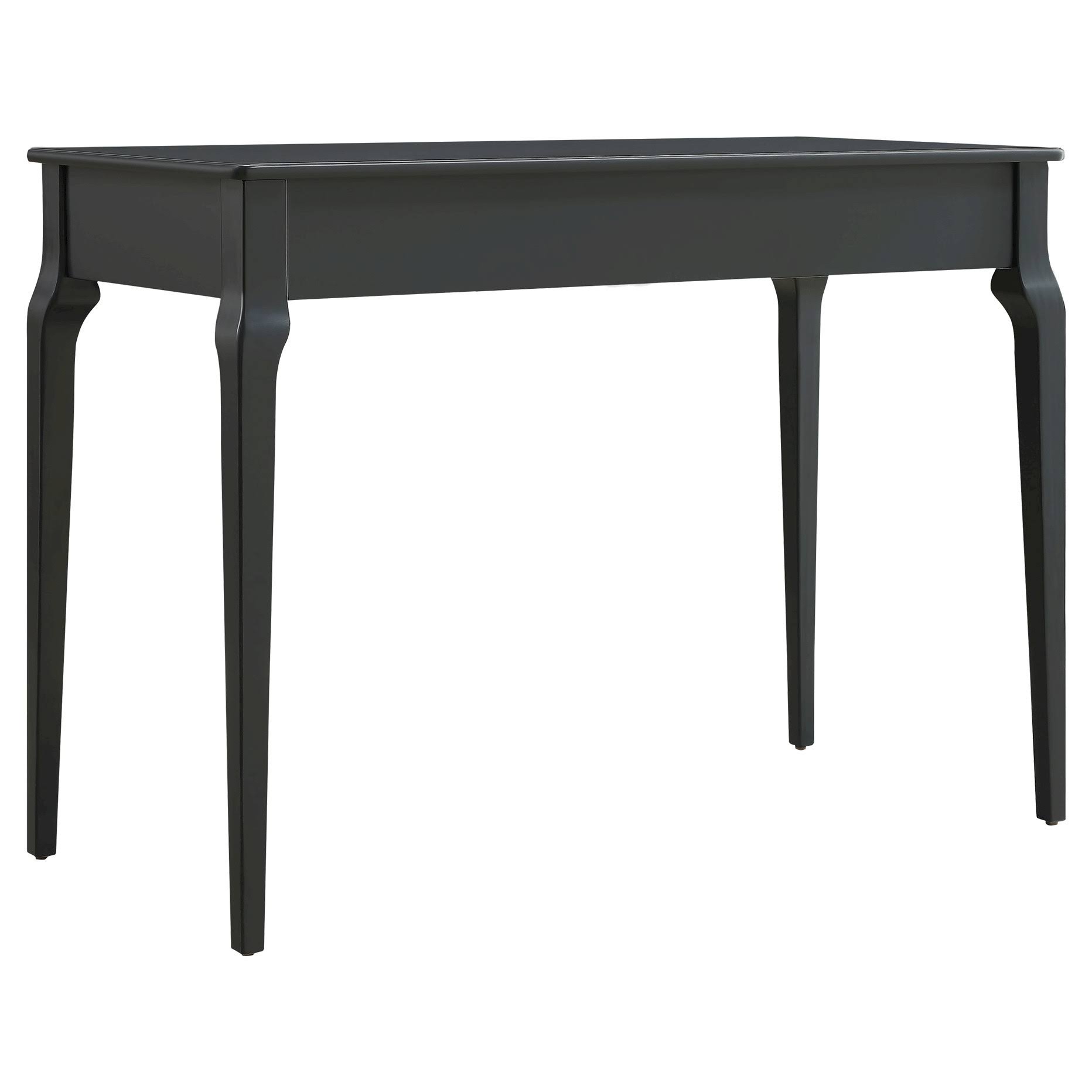 Muriel Wood Writing Desk with Drawers Black - Inspire 3WFF7Z