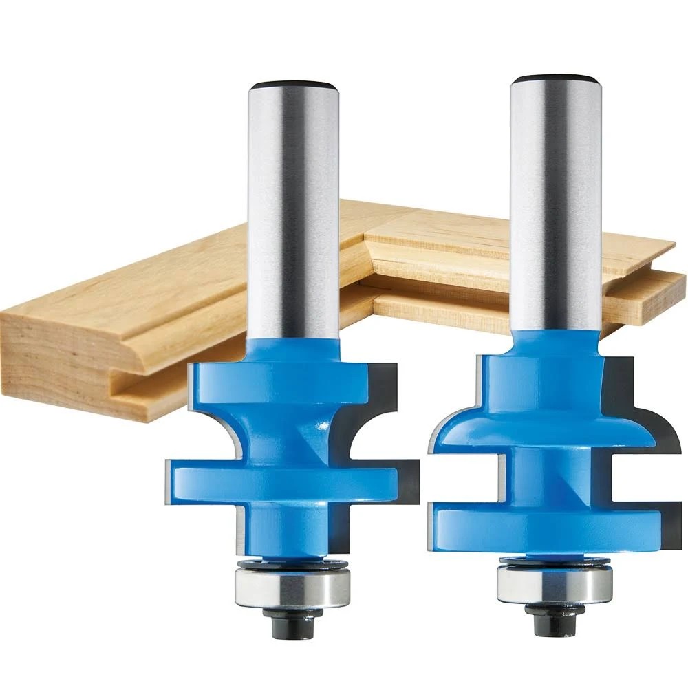 Round Rail and Stile Router Bit Set X6Z93M