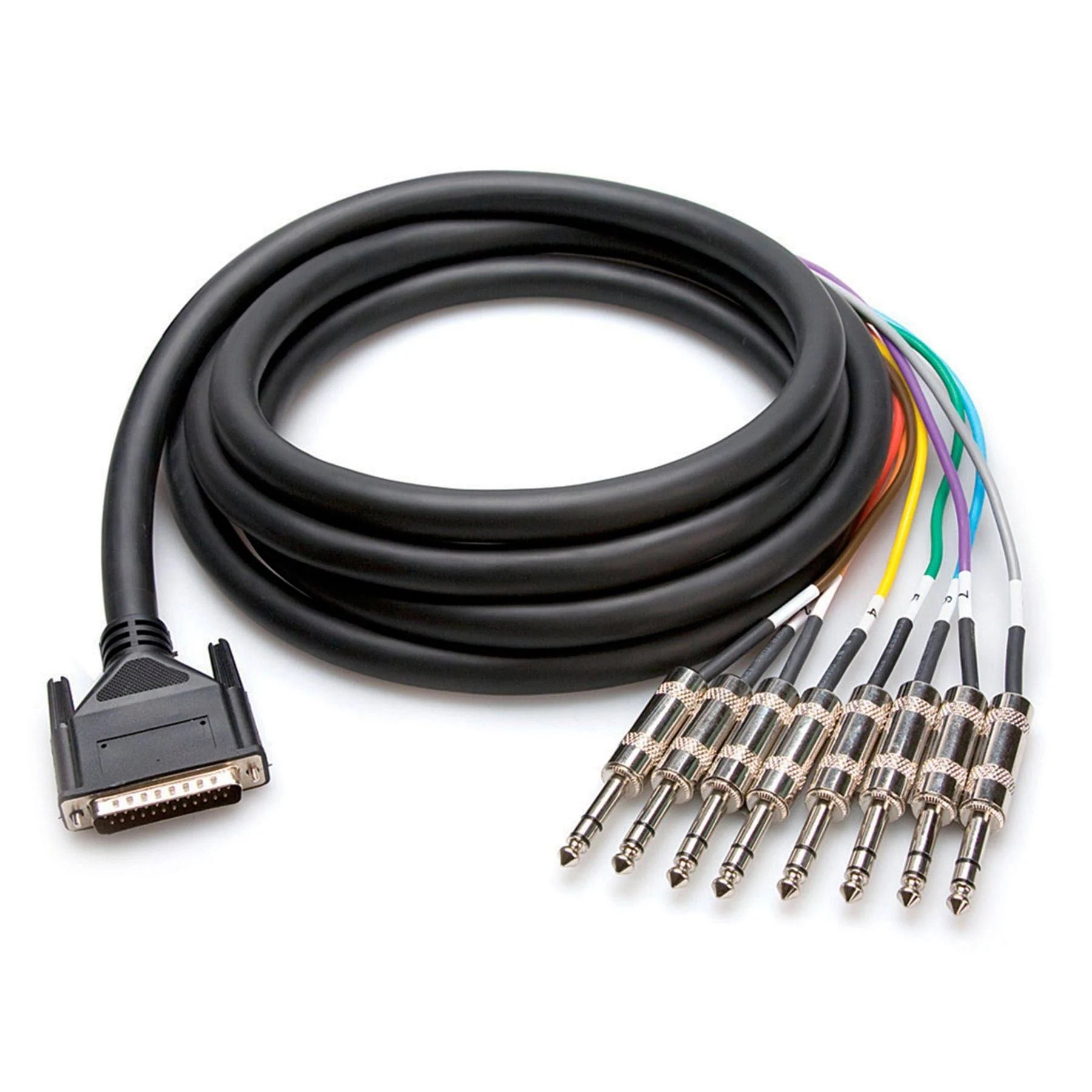 Hosa DTP-805 Balanced Snake, DB25 to 1/4 in TRS, 16.4 BPNIAK