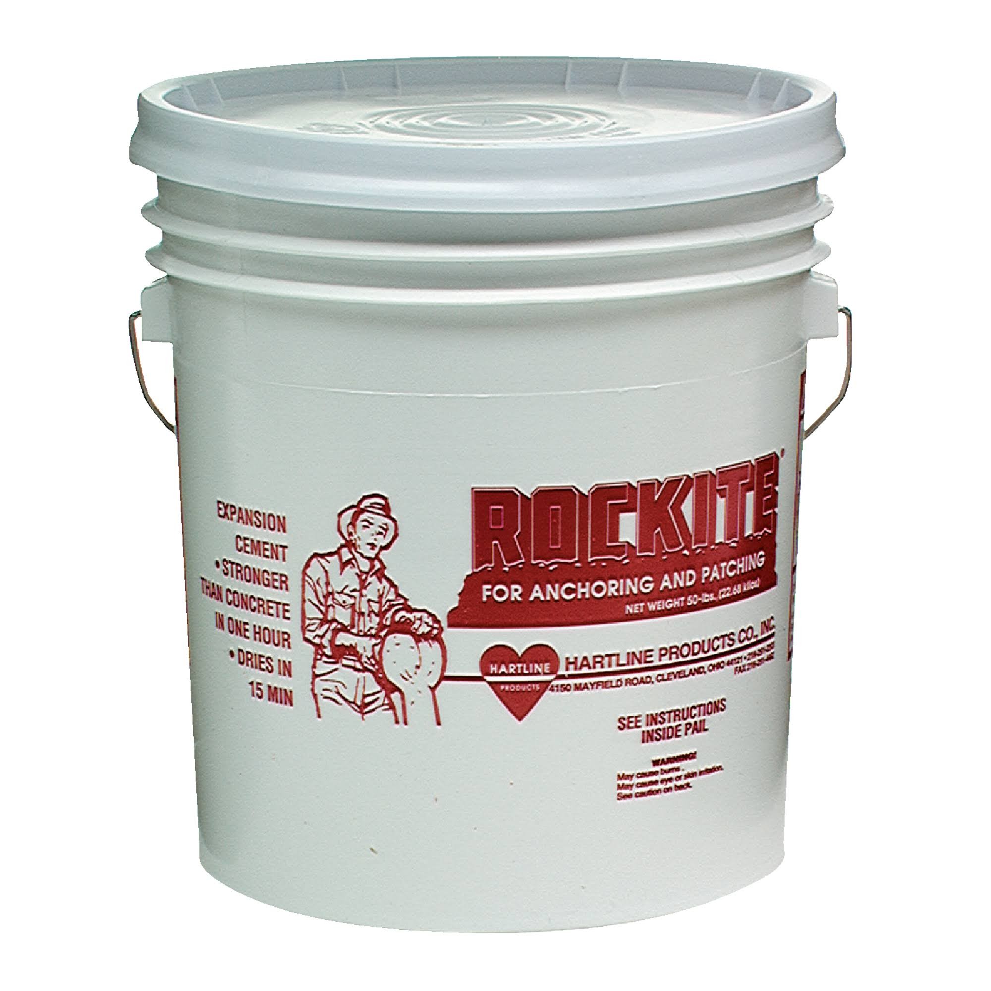 Hartline Prod Co Inc Hartline Prod 10051 Anchoring Patching Cement, 50-lb. - Quantity 1 3XKDMP